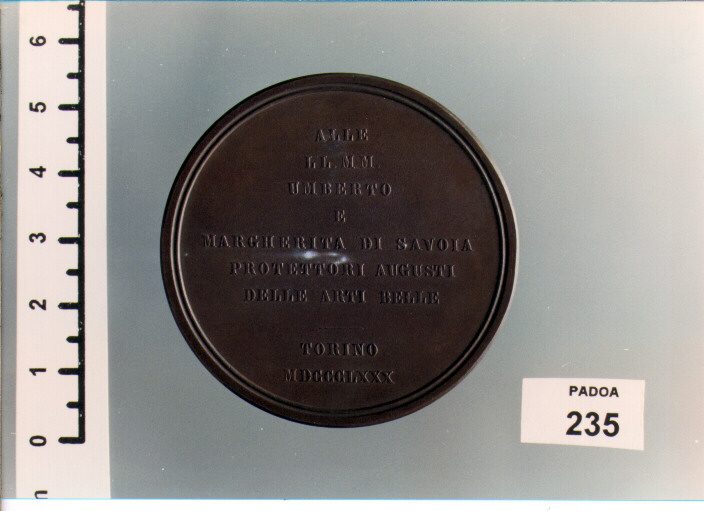 MEDAGLIA di THERMIGNON PIETRO (SEC. XIX D.C)