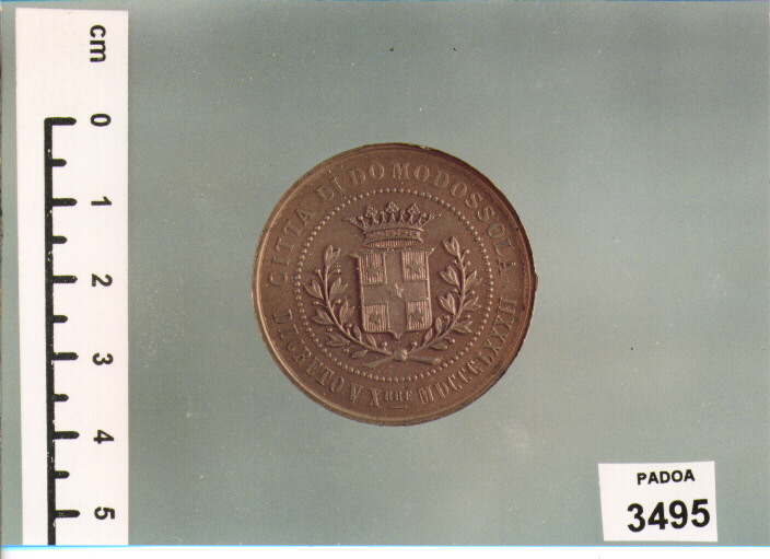 MEDAGLIA (SEC. XIX D.C)