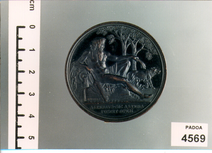 MEDAGLIA di VOIGT KARL FRIEDRICH (SEC. XIX D.C)