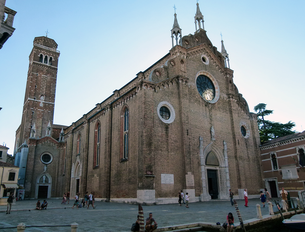 Chiesa di Santa Maria Gloriosa dei Frari (chiesa, parrocchiale) - Venezia (VE)  <br>Condizioni d'uso: <a class='link-esterno' href='https://docs.italia.it/italia/icdp/icdp-pnd-circolazione-riuso-docs/it/v1.0-giugno-2022/testo-etichetta-BCS.html' target='_bcs'>Beni Culturali Standard (BCS)</a>