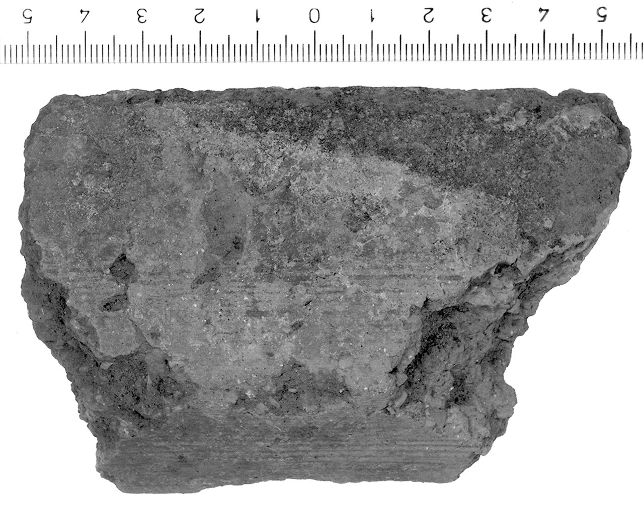 coperchio/ orlo (secc. VII/ VI a.C)