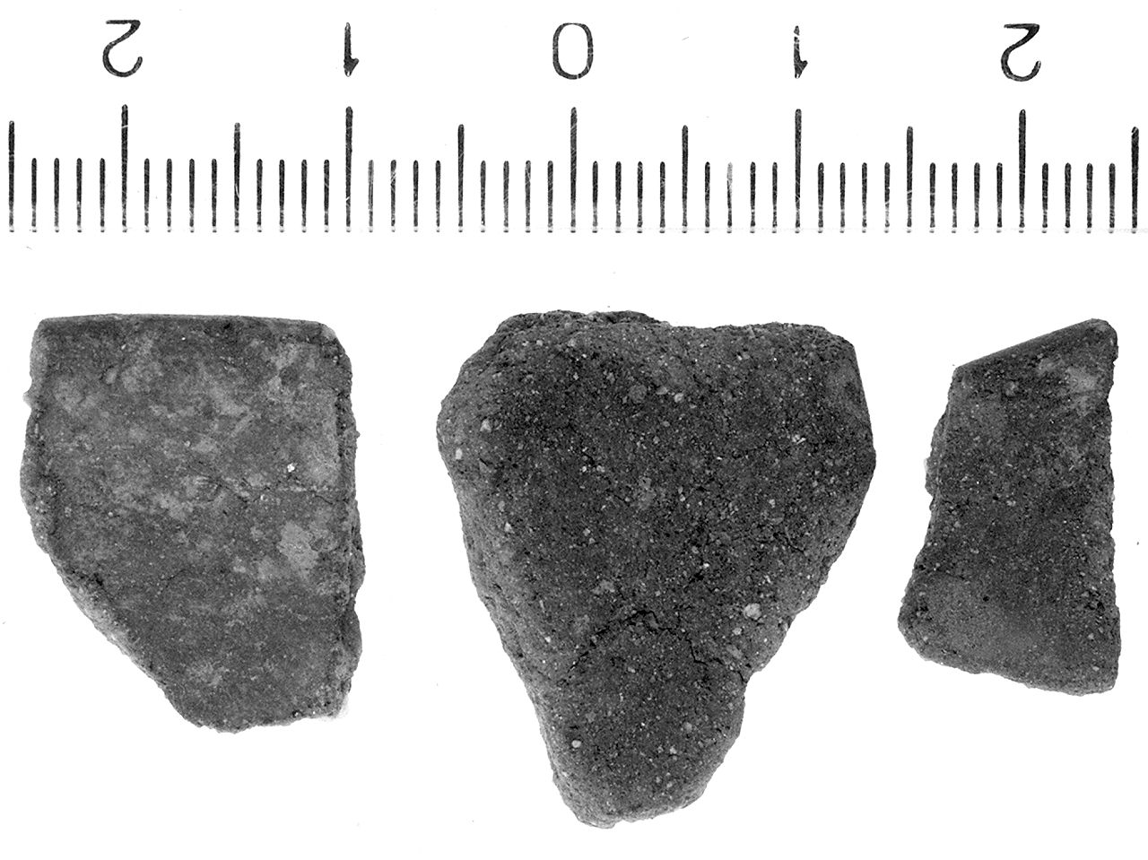recipienti/ frammenti (secc. VII/ VI a.C)