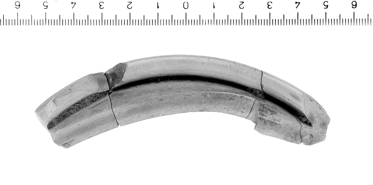 piattello/ orlo (fine secc. VI/ V a.C)