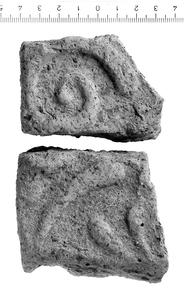 lastra di rivestimento/ frammento (inizio sec. II a.C)