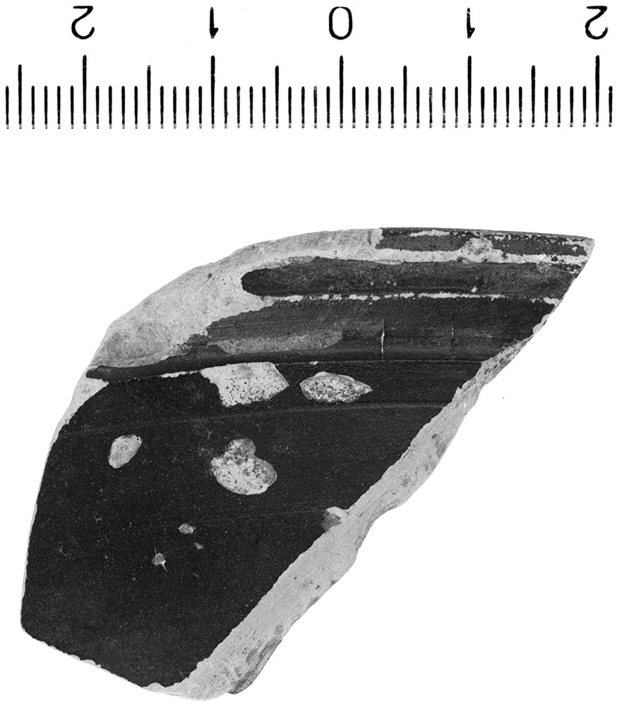 coppa/ orlo (secc. II/ I a.C)