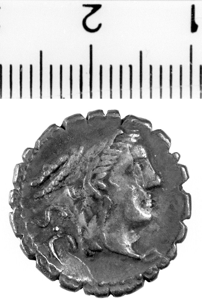 denario serrato (I a. C)