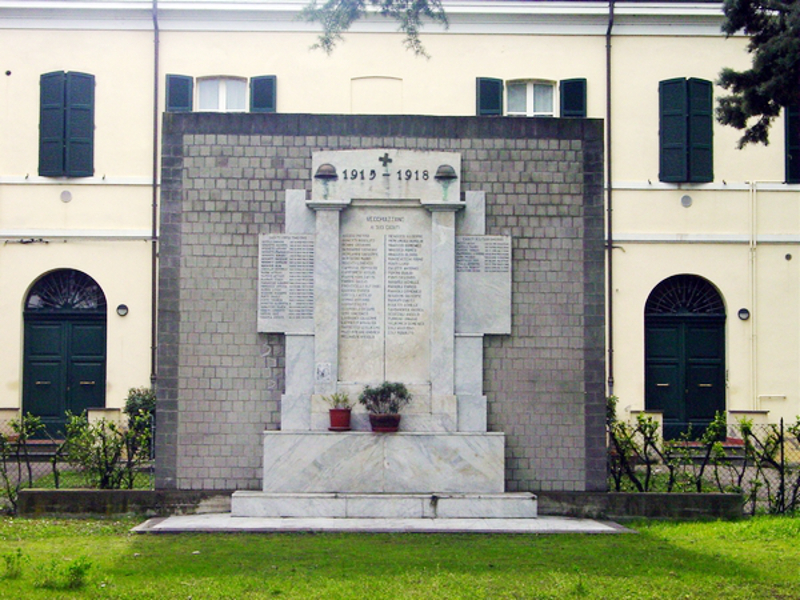 monumento ai caduti - a stele - bottega romagnola (sec. XX)