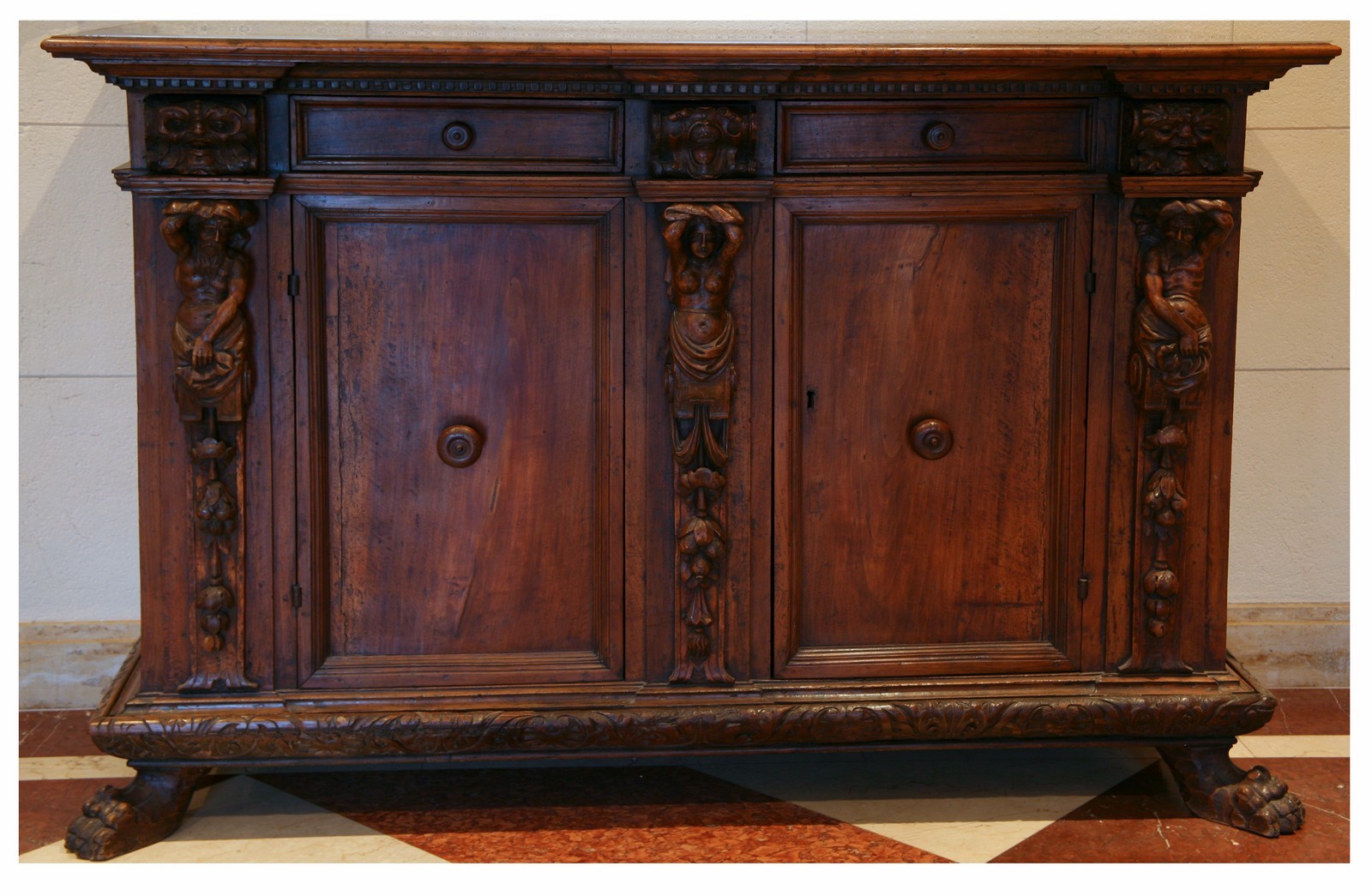 credenza - ambito toscano (sec. XVI)