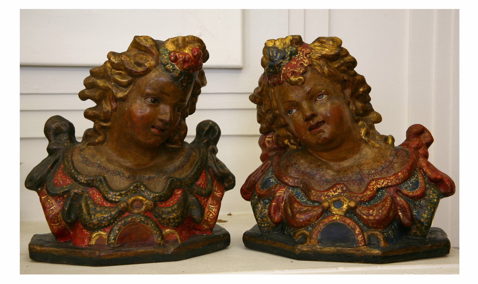 testa di angelo, religioso (scultura) - ambito tedesco (metà sec. XVII)
