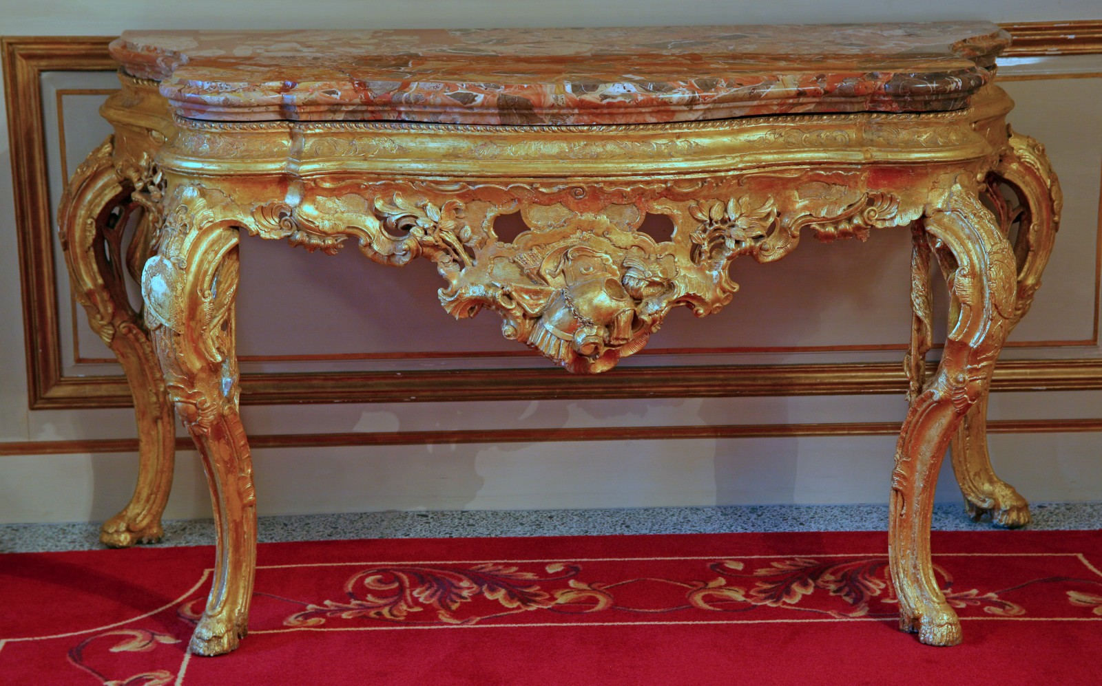 console, coppia - ambito romano (metà sec. XVIII)