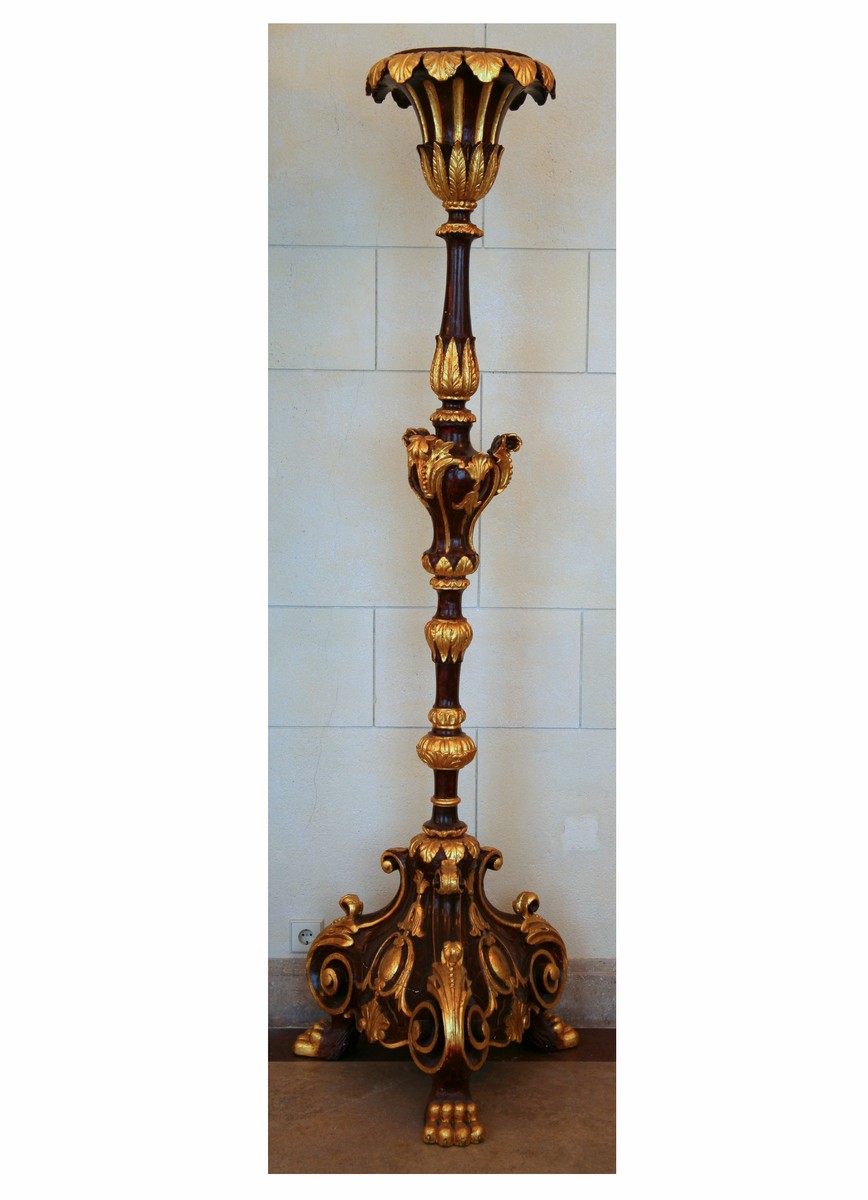 torciera, coppia - ambito italiano (prima metà sec. XIX)