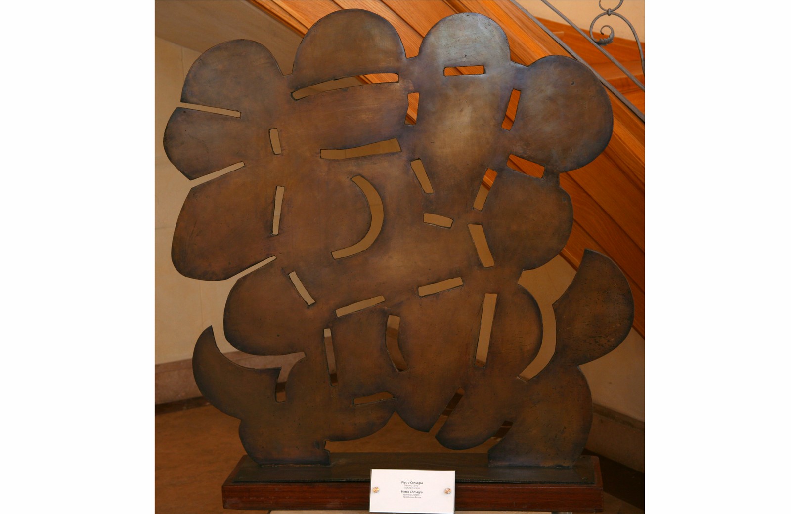 scultura di Pietro Consagra (attribuito) (sec. XXI)