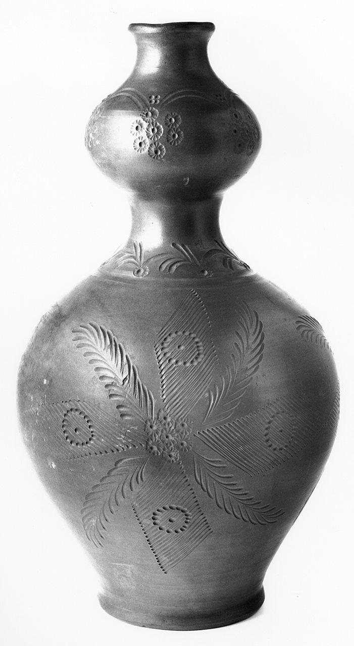 motivi decorativi vegetali (vaso) - bottega portoghese (sec. XIX)