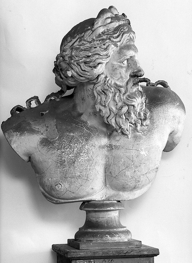 Nilo, busto maschile (scultura) - produzione italiana (prima metà sec. XIX)