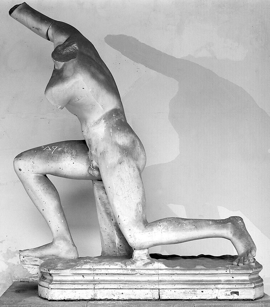 Efebo di Subiaco, giovane nudo (statua) di Malpieri Leopoldo (seconda metà sec. XIX)