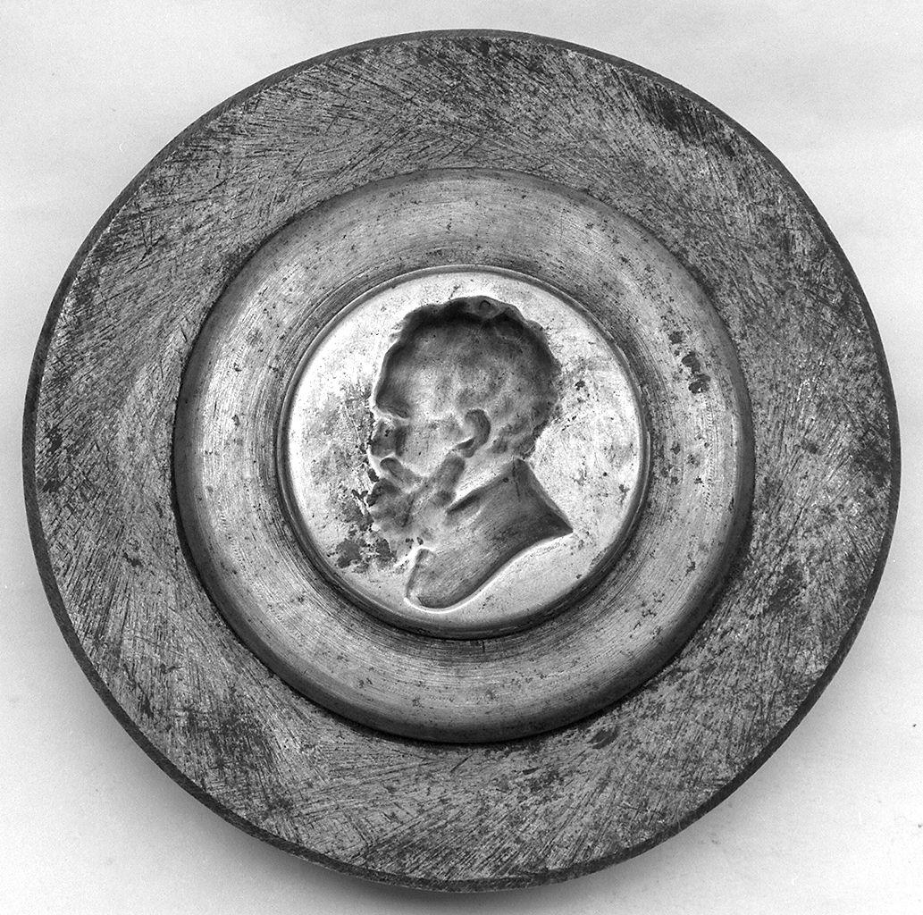 ritratto di Michelangelo (conio di medaglia) - produzione toscana (sec. XIX)