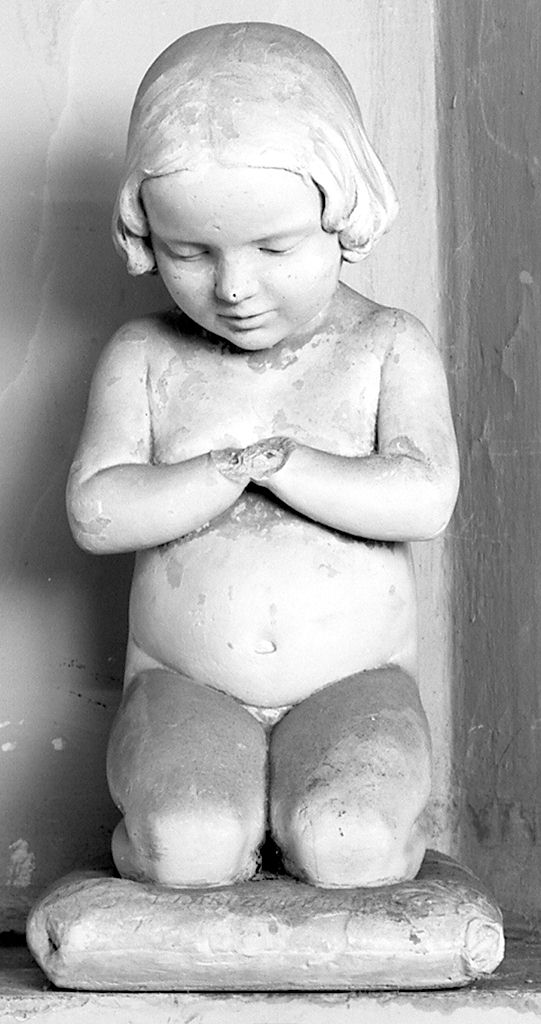 bambino che prega (statuetta) di Pampaloni Luigi (sec. XIX)