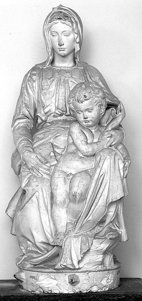 Madonna con Bambino (statua) - produzione italiana (sec. XIX)