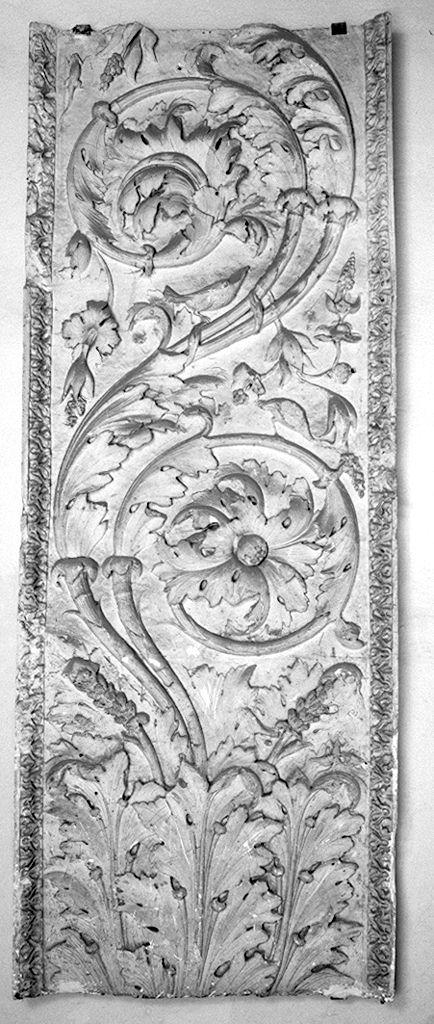motivi decorativi a candelabra (rilievo) - produzione italiana (sec. XIX)