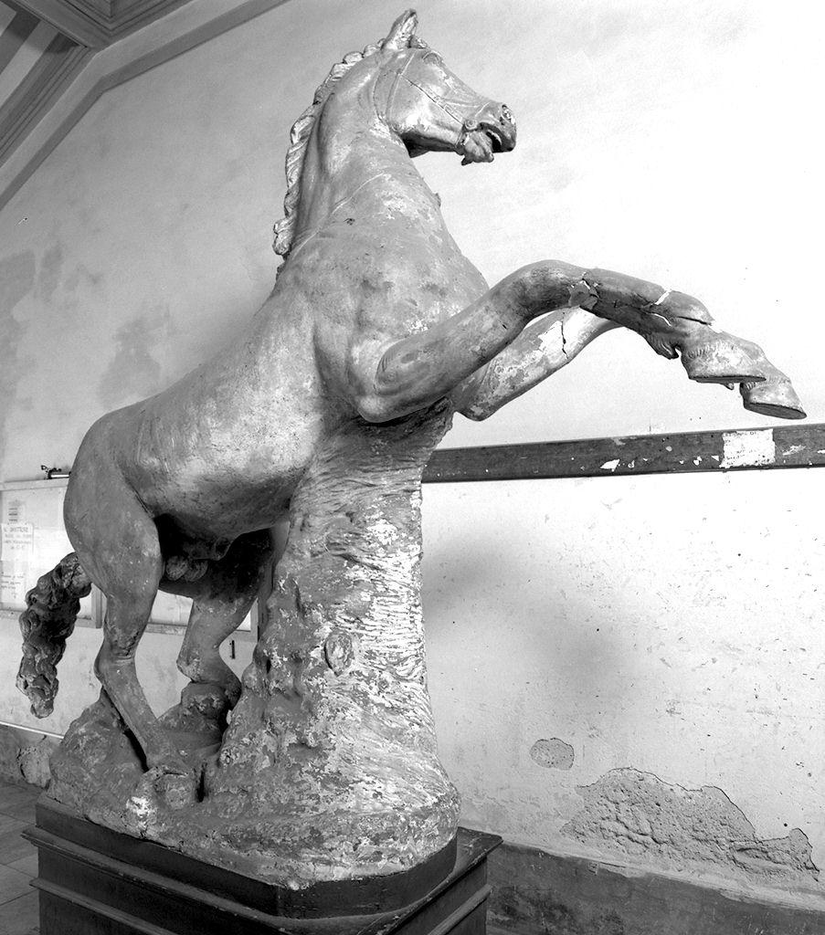 cavallo (scultura) - bottega fiorentina (sec. XVIII)