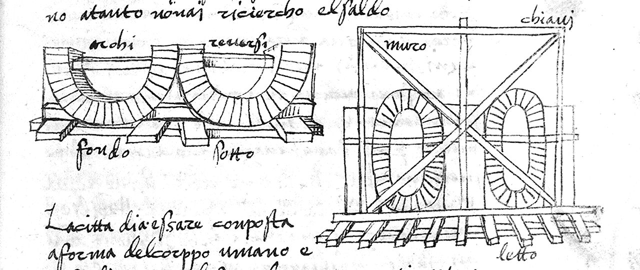 macchinari (disegno) - ambito toscano (sec. XVI)
