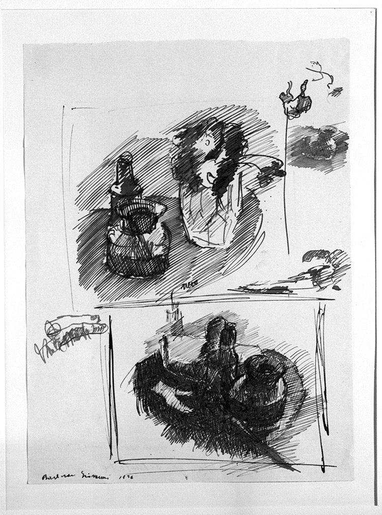 natura morta (disegno) di Barbisan Giovanni (sec. XX)