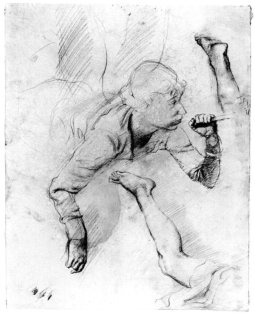 angelo (disegno) di Vagnetti Gianni (sec. XX)