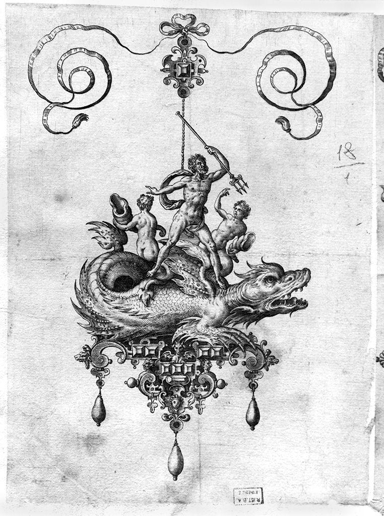gioielli (stampa smarginata, serie) di Collaert Guillam, Collaert Hans il Giovane (sec. XVI)