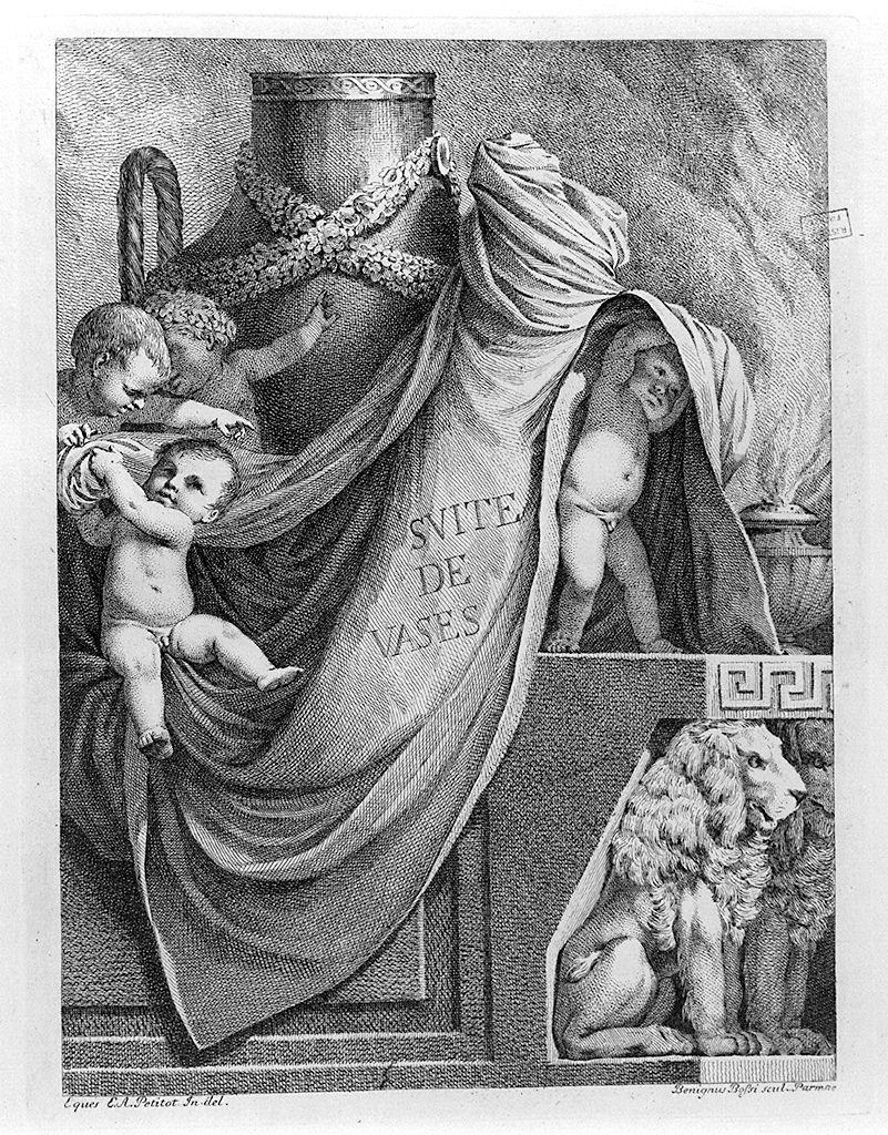 vaso (stampa, serie) di Bossi Benigno, Petitot Ennemond Alexandre (sec. XVIII)