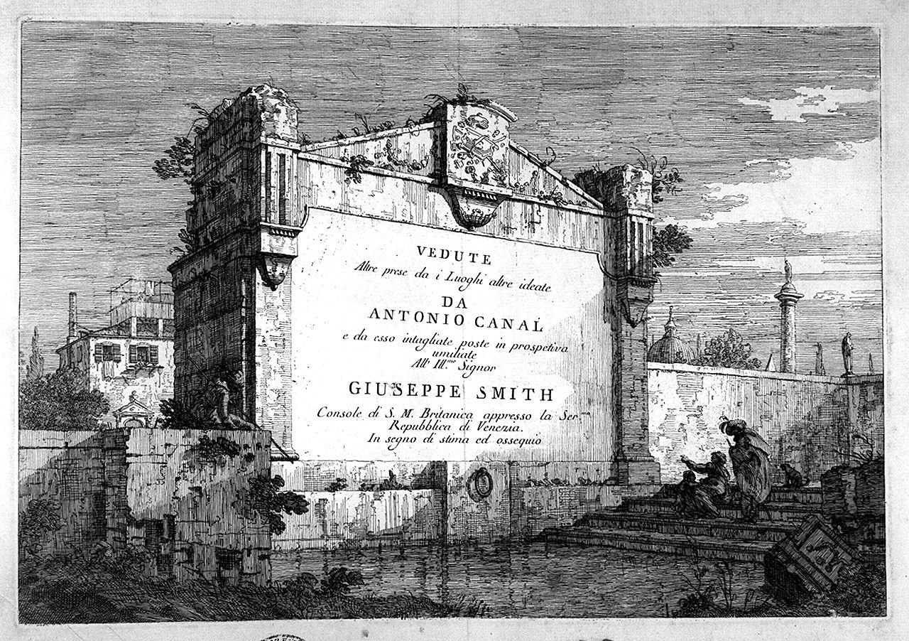 Vedute, veduta di Venezia (stampa, serie) di Canaletto (sec. XVIII)