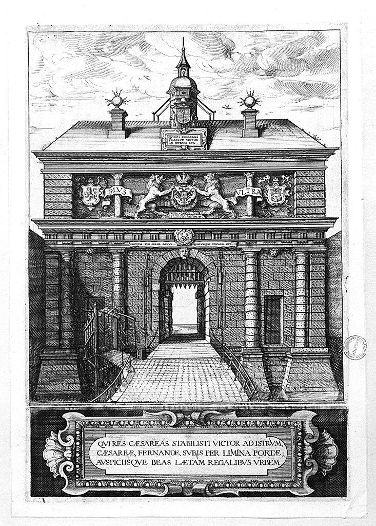 porta dell'Imperatore (stampa) di Van Thulden Theodor (sec. XVII)