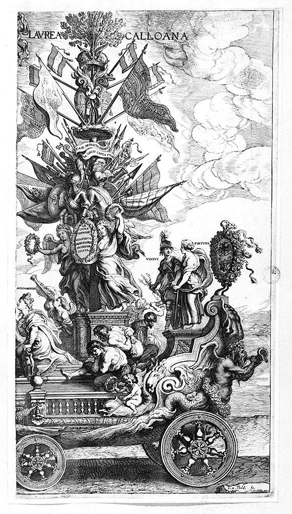 carro di trionfo della vittoria di Calloo (stampa) di Van Thulden Theodor, Rubens Pieter Paul (sec. XVII)