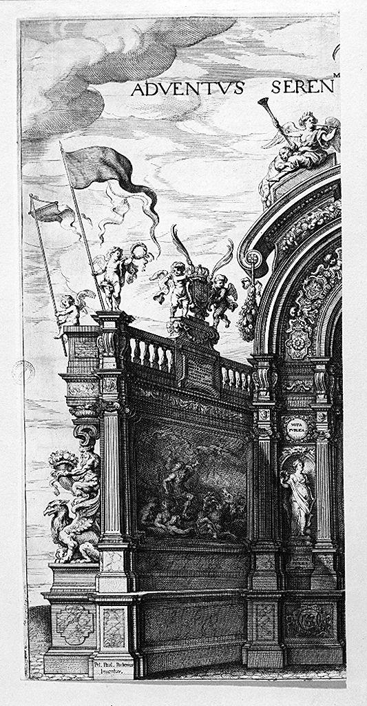apparato celebrativo (stampa) di Van Thulden Theodor, Rubens Pieter Paul (sec. XVII)
