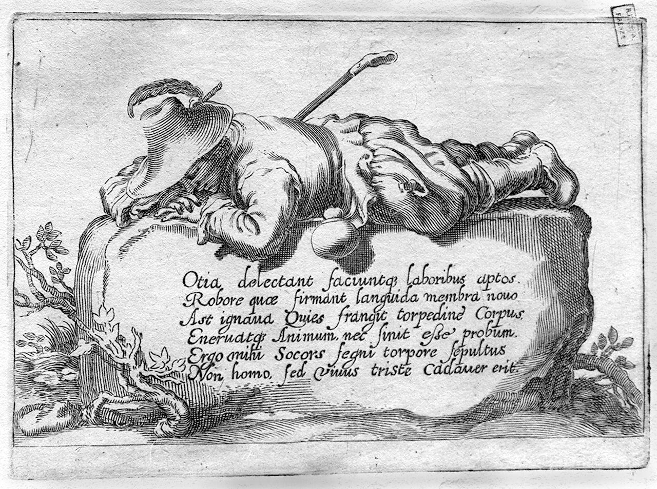 pastori (stampa) - ambito tedesco (prima metà sec. XVIII)