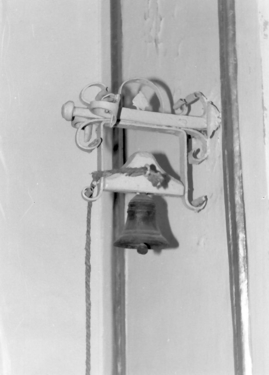 campanella di sacrestia, opera isolata - bottega calabrese (seconda metà sec. XVIII)