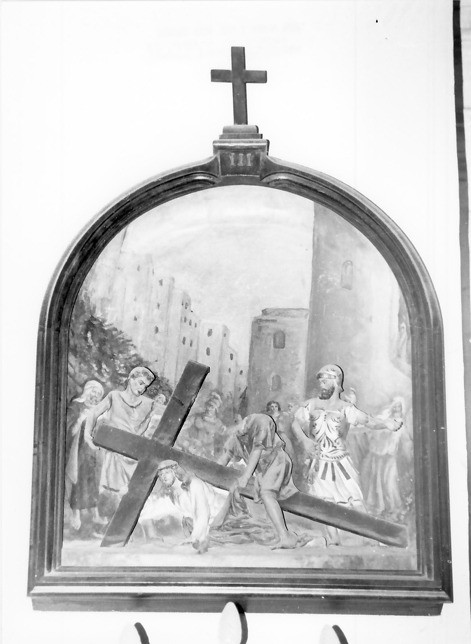 stazioni della via crucis (scultura, ciclo) - bottega calabrese (fine sec. XIX)
