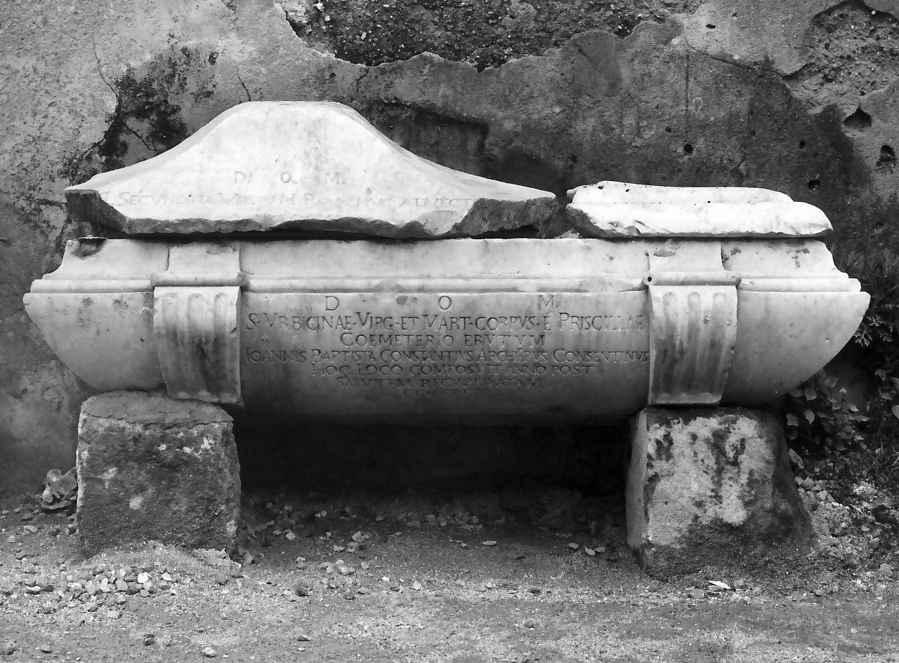 sarcofago, opera isolata - bottega Italia meridionale (sec. XVII)