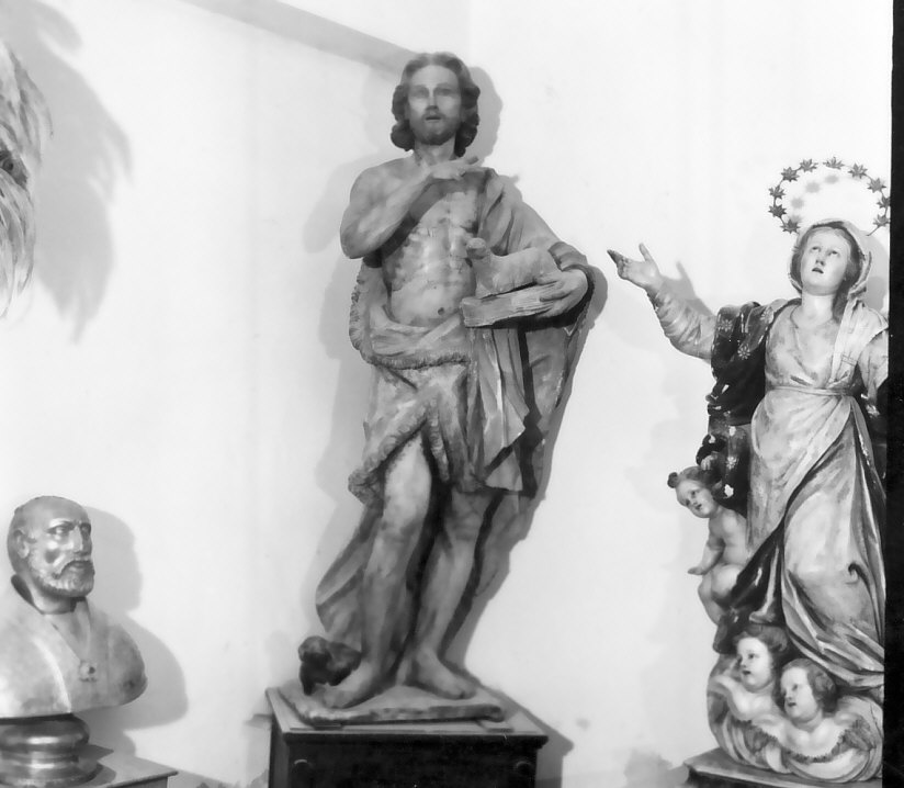 San Giovanni Battista (scultura, opera isolata) - bottega Italia meridionale (sec. XVIII)