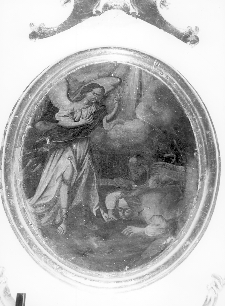 Tobia e San Raffaele arcangelo (dipinto, opera isolata) di Bruni F (bottega) (seconda metà sec. XVIII)