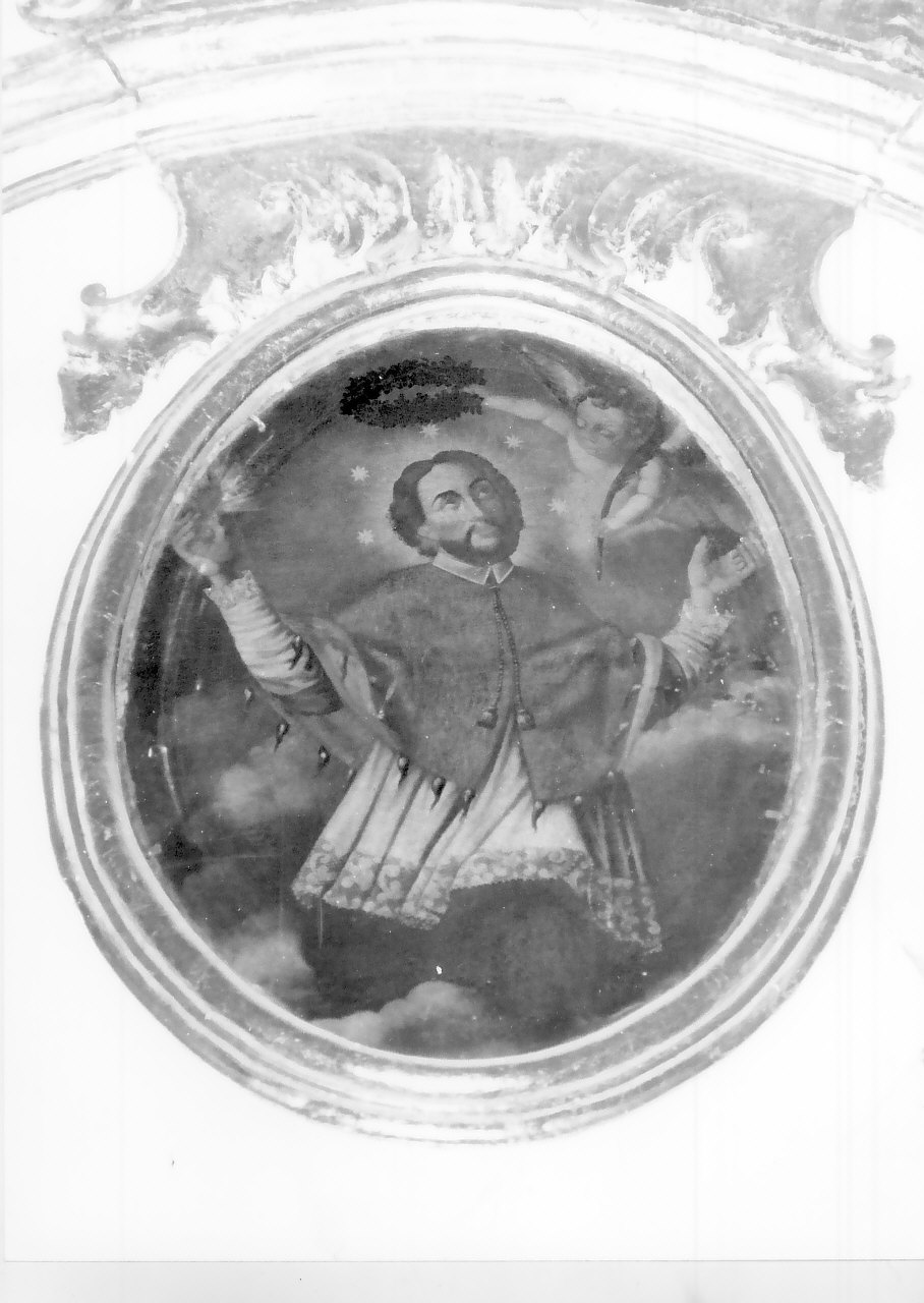 San Rocco (dipinto, opera isolata) di Bruni F (bottega) (seconda metà sec. XVIII)