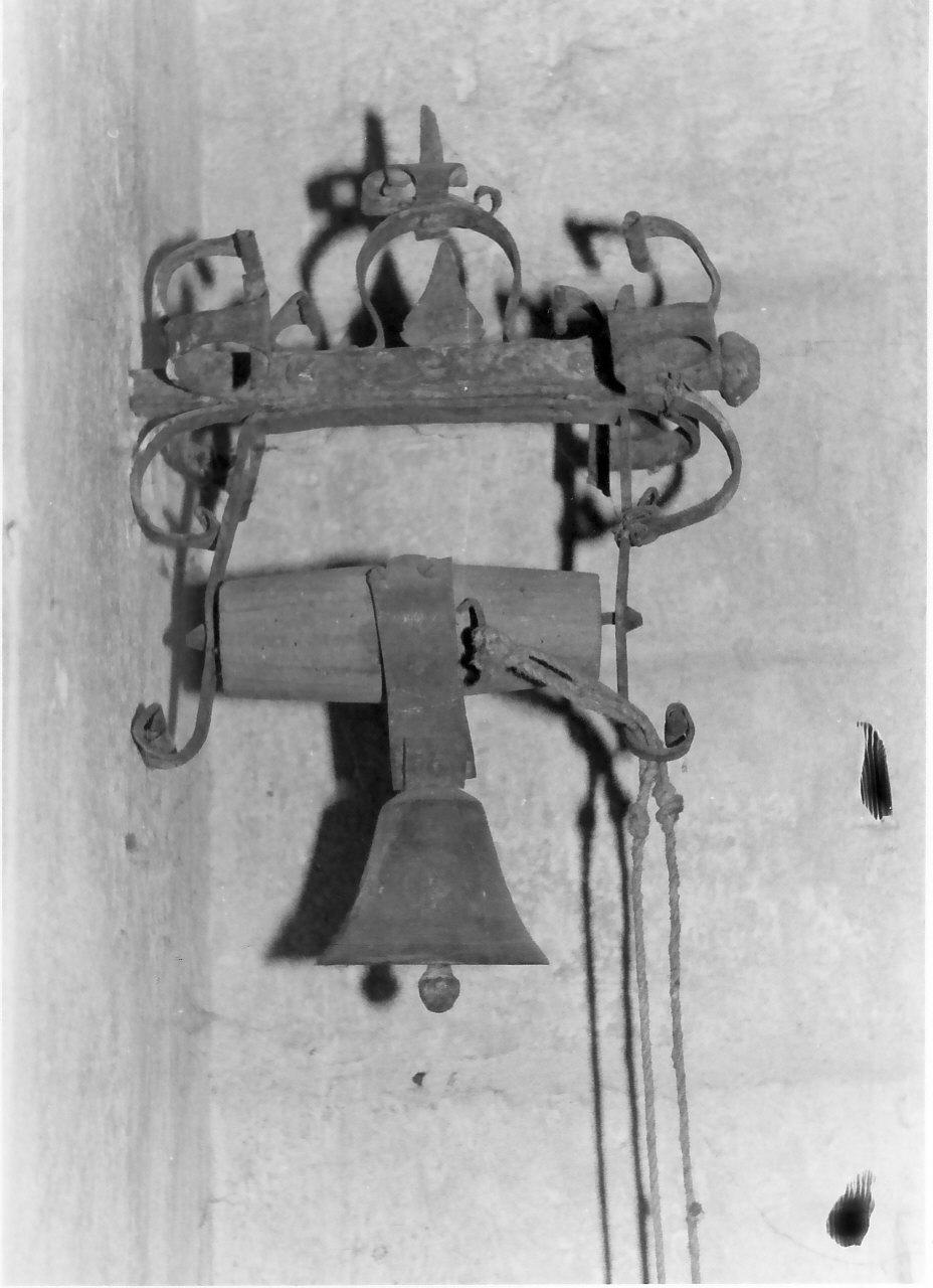 campanella di sacrestia, opera isolata - bottega calabrese (seconda metà sec. XVI)