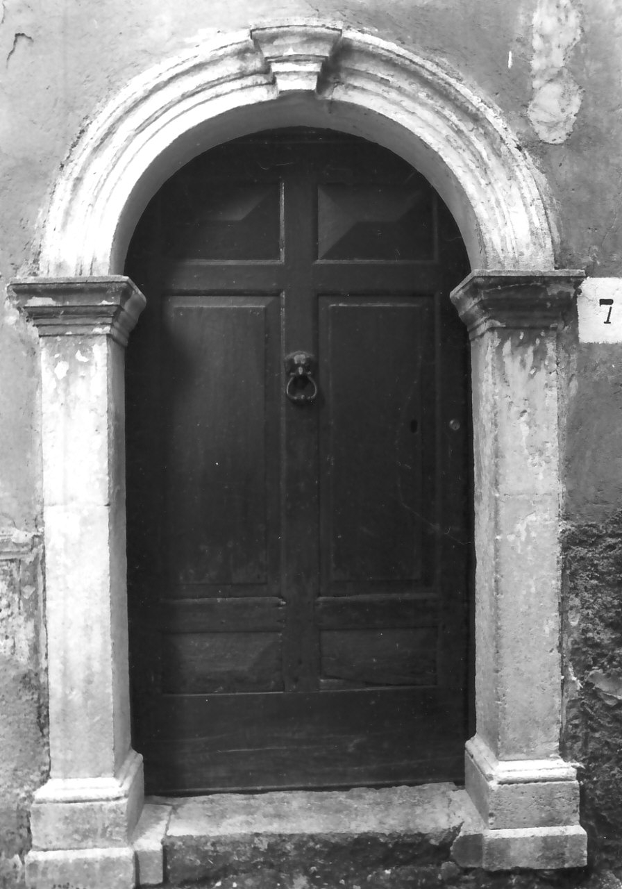 portale, opera isolata - bottega calabrese (sec. XIX)