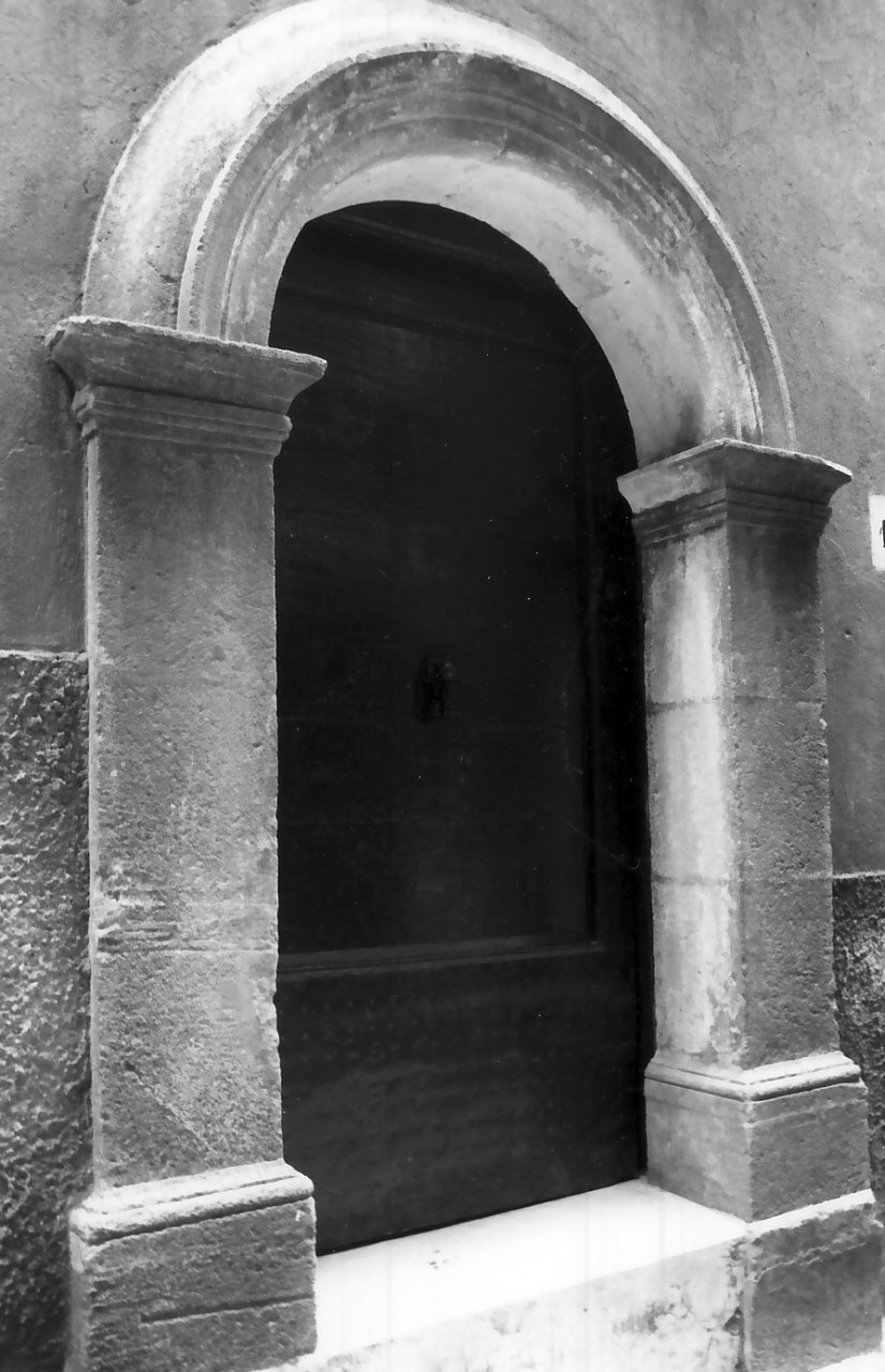 portale, opera isolata - bottega calabrese (sec. XIX)