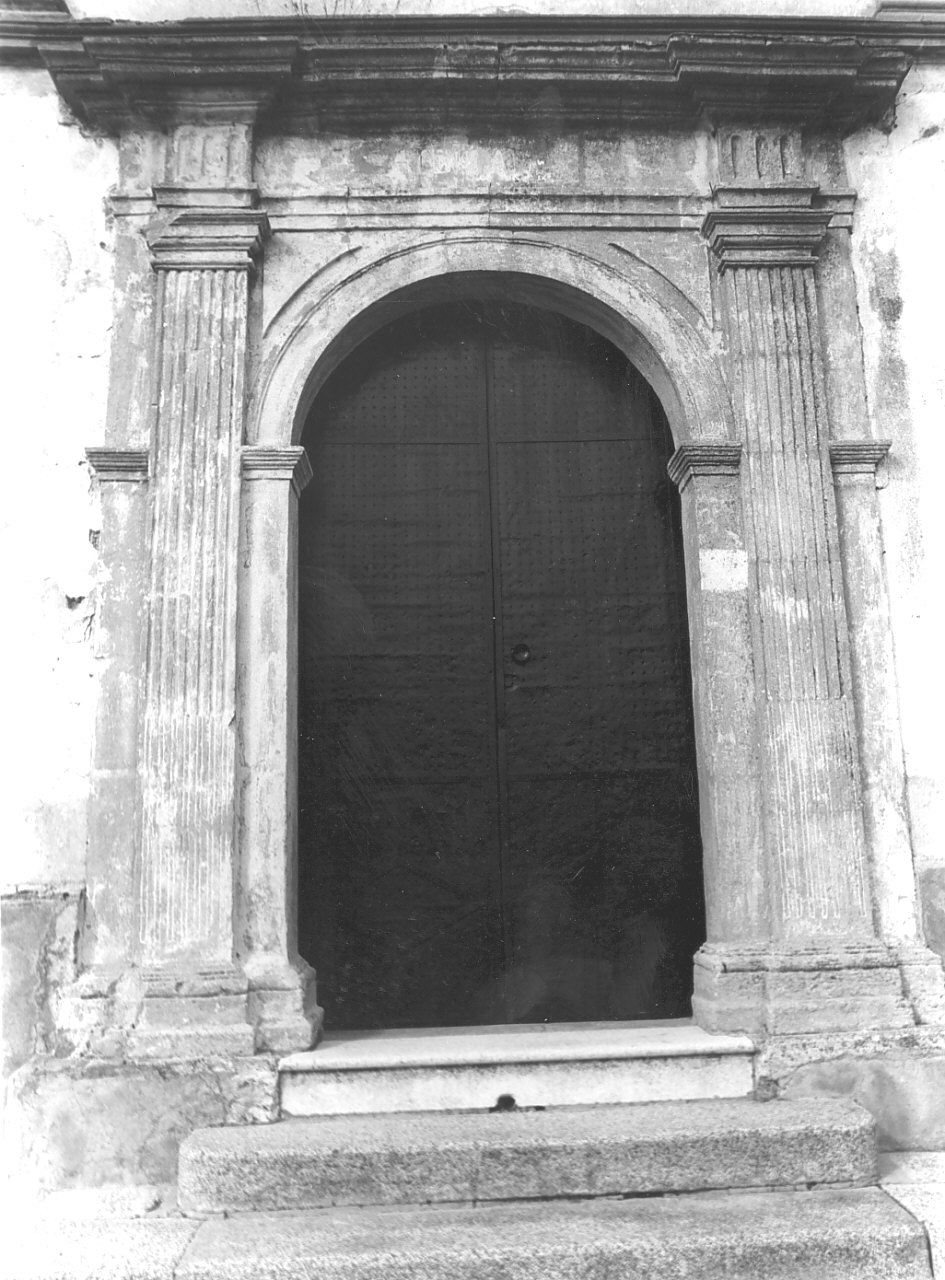 portale, opera isolata - bottega calabrese (seconda metà sec. XVIII)