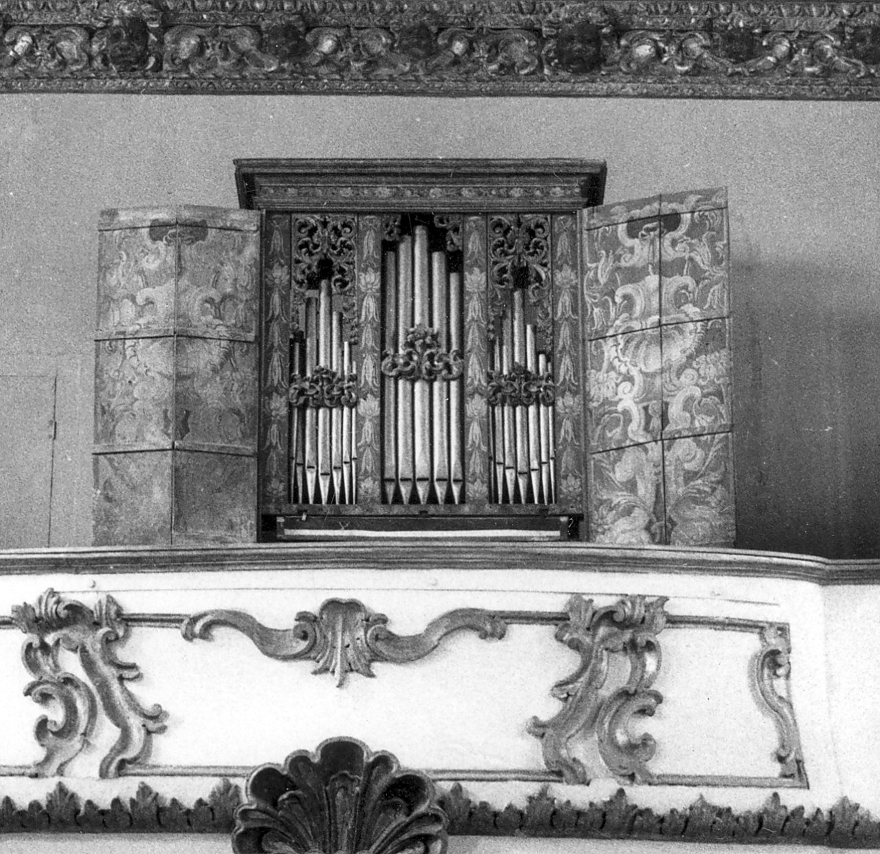 organo, opera isolata - bottega Italia meridionale (sec. XVIII)