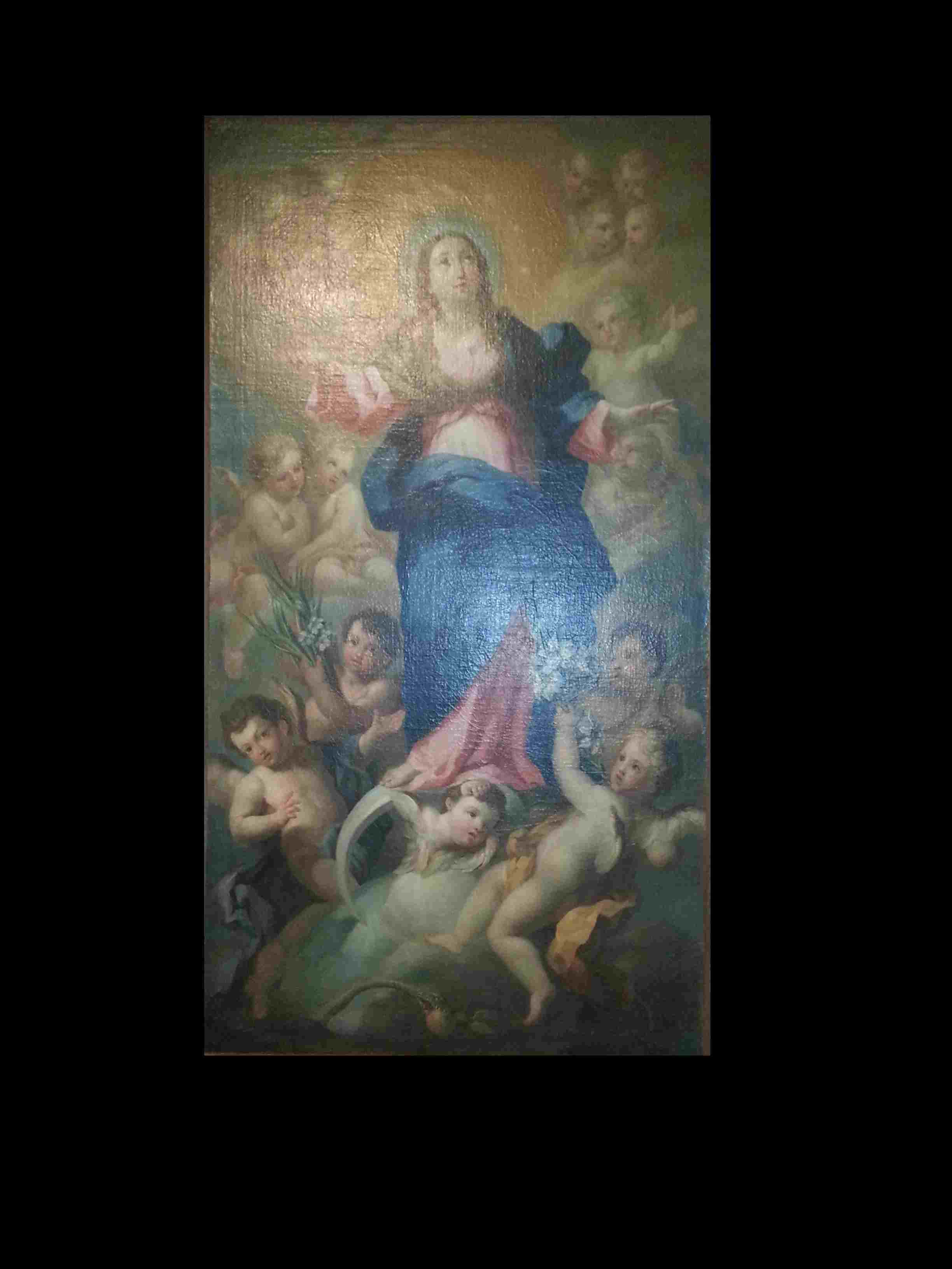 Madonna Immacolata (dipinto, opera isolata) di Pascaletti Giuseppe (sec. XVIII)