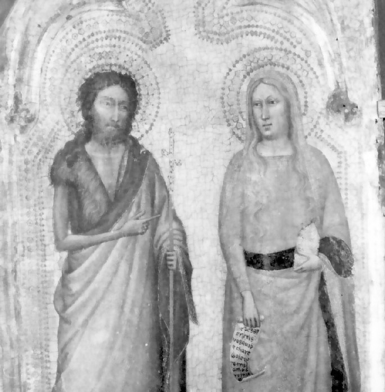 Santi (dipinto, insieme) di Daddi Bernardo (sec. XIV)