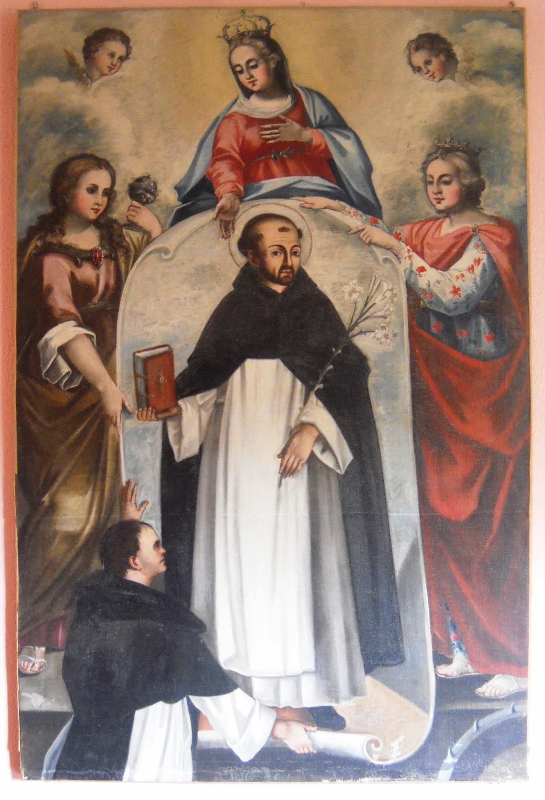 Miracolo di San Domenico di Soriano (dipinto, opera isolata) - ambito calabrese (sec. XVIII)
