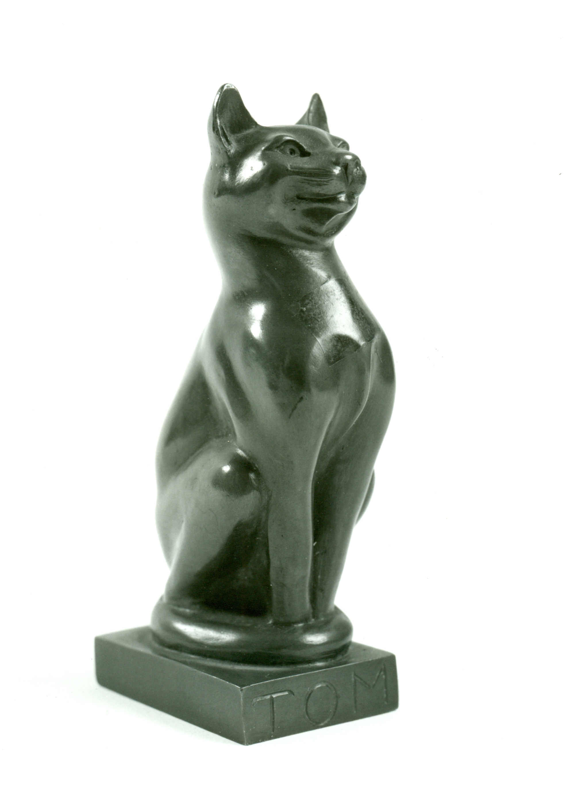 Il gatto Tom, Gatto (scultura, opera isolata) di Hendrik Christian Andersen (inizio XX)