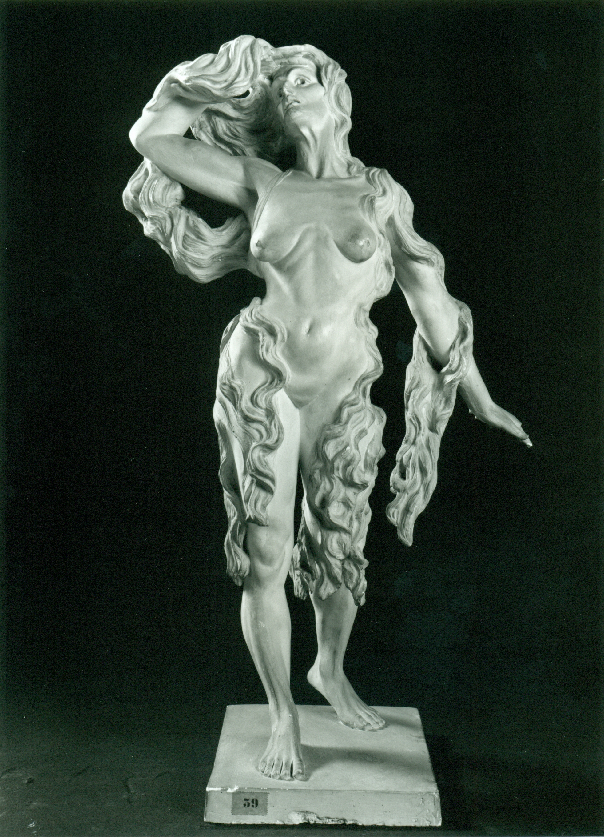 Furia, Figura femminile (statua, opera isolata) di Hendrik Christian Andersen (inizio XX)